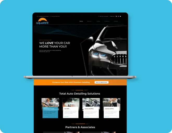 Aquatint car care preview