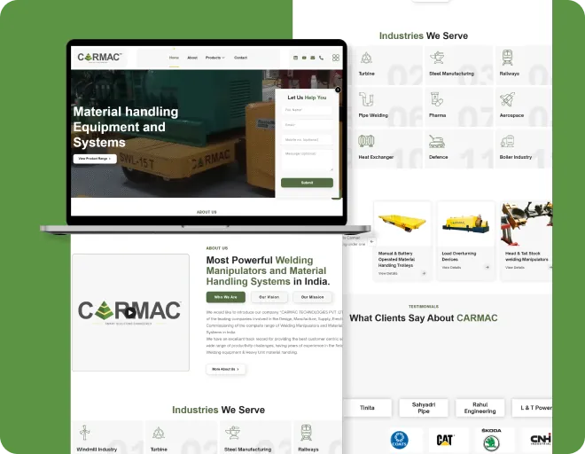 Carmac catalogue design preview
