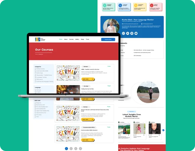 Flora Language Solutions Instagram creative