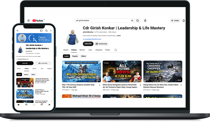 Cdr. Girish Konkar Leadership preview