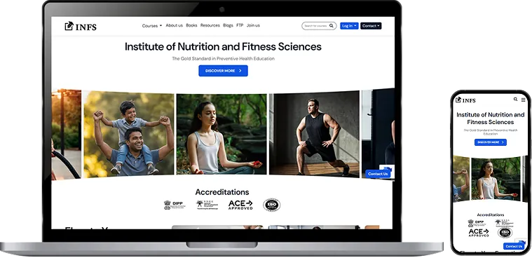 INFS website preview